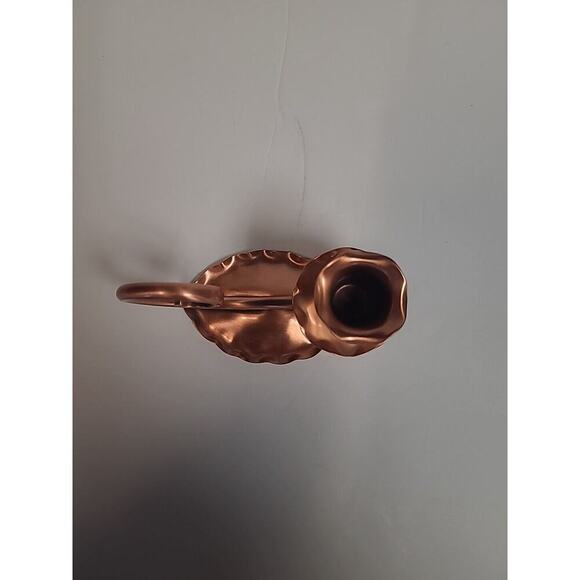 Vintage GREGORIAN Copper Arts & Crafts Hand Craft Candle Holder - Picture 2 of 9